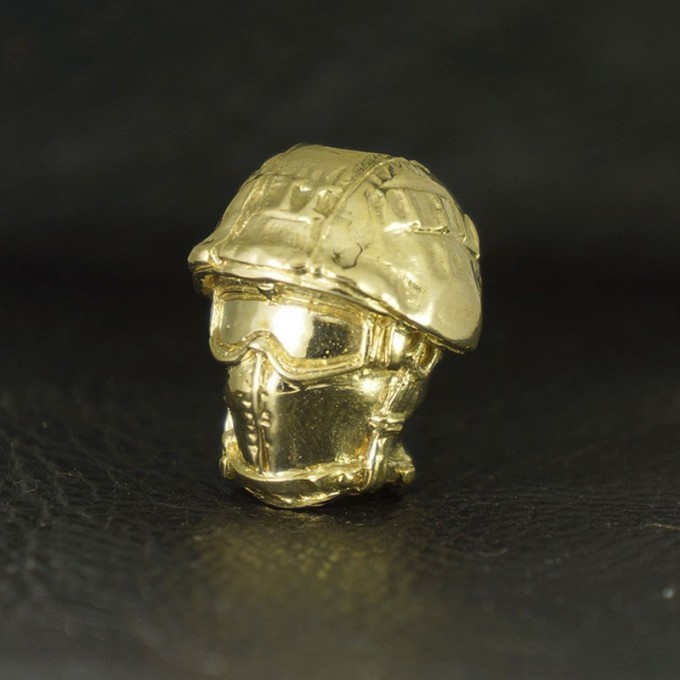 Бусина MR BLADE БОЕЦ ЗОЛОТО mb127