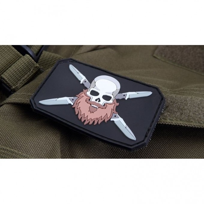 Нашивка MR BLADE борода MB014