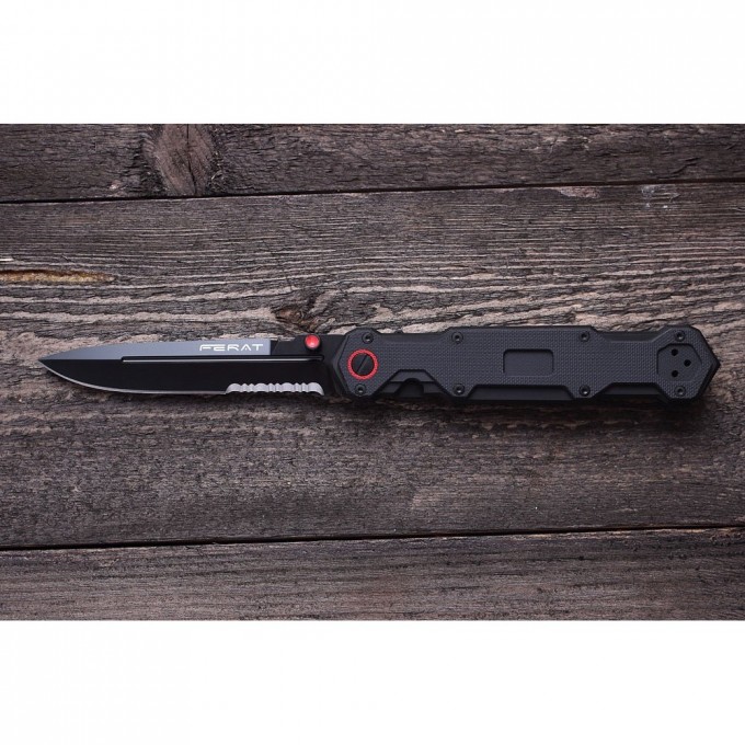 Нож MR BLADE Ferat Black Serrated