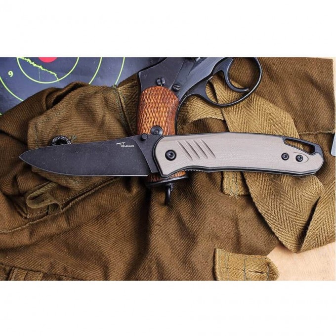 Нож MR BLADE HIT BLACKWASHED MB218