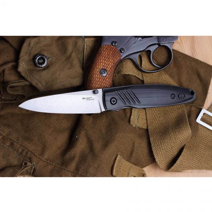 Нож MR BLADE SHOT STONEWASHED MB219