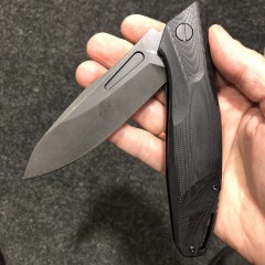 Складной нож MR.BLADE HEMNES GEN.2 BLACKWASH сталь D2, рукоять Black G10